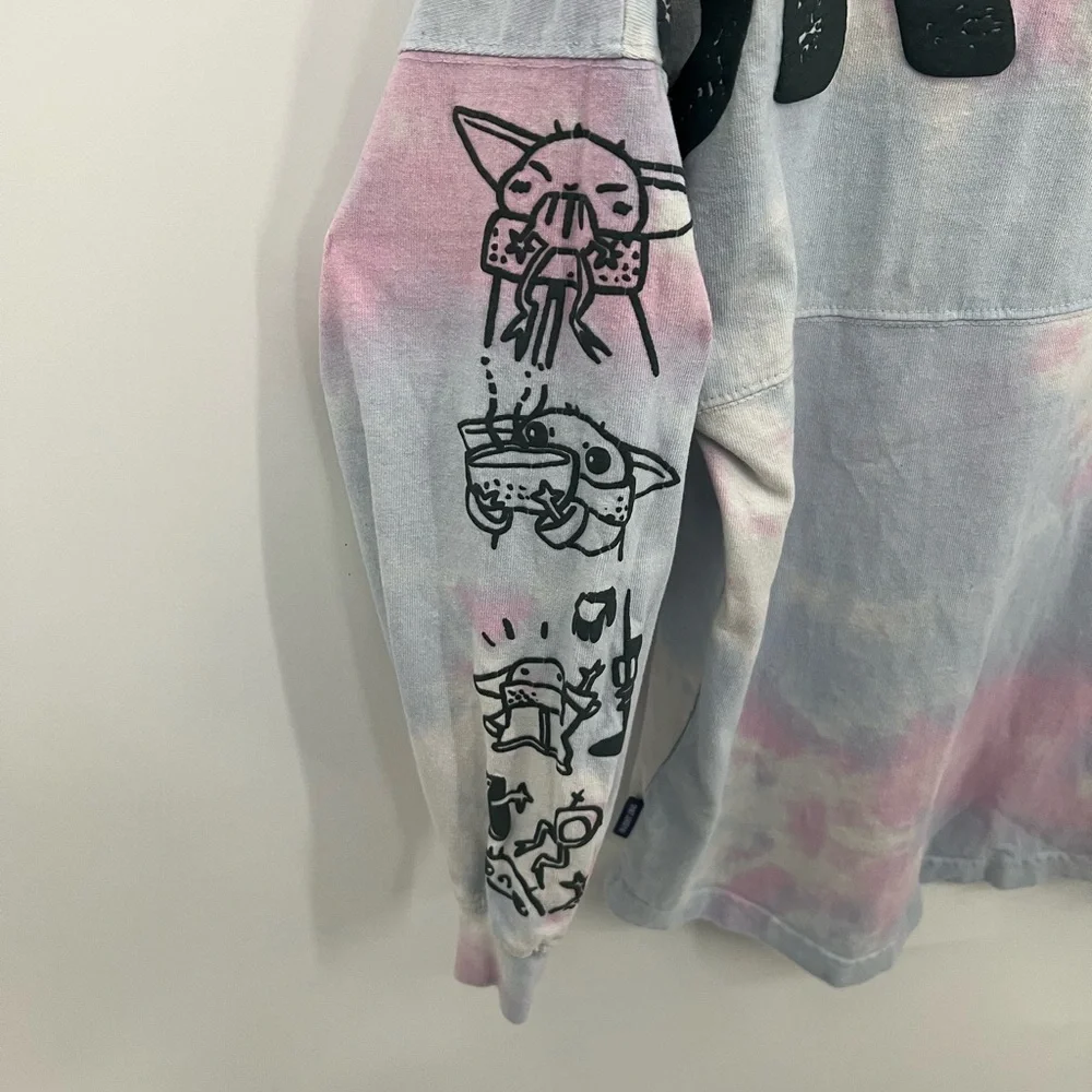 Disney Mandalorian Grogu tie dye spirit jersey - Picture 7 of 9